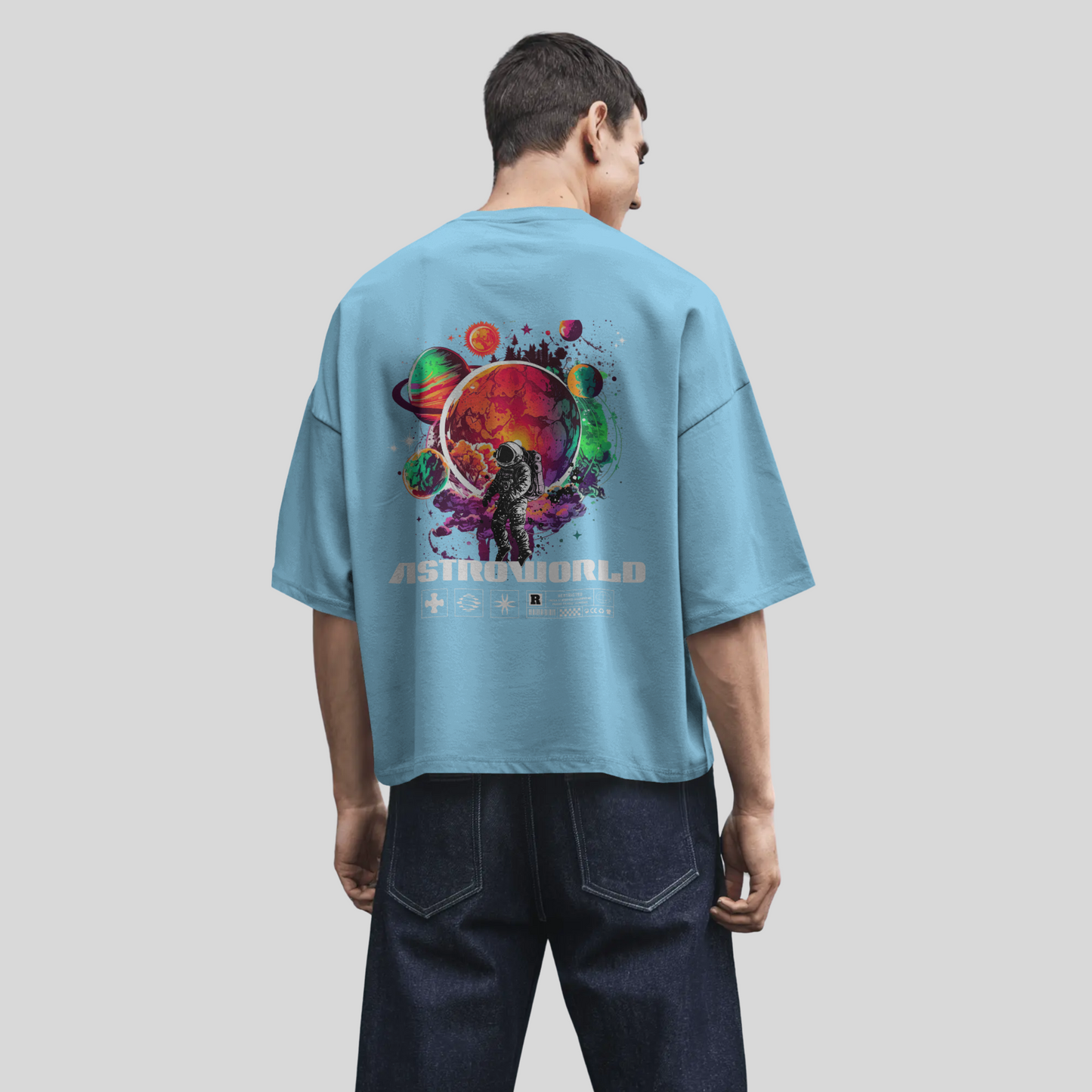 HimWear Blue ASTROWORLD Tee