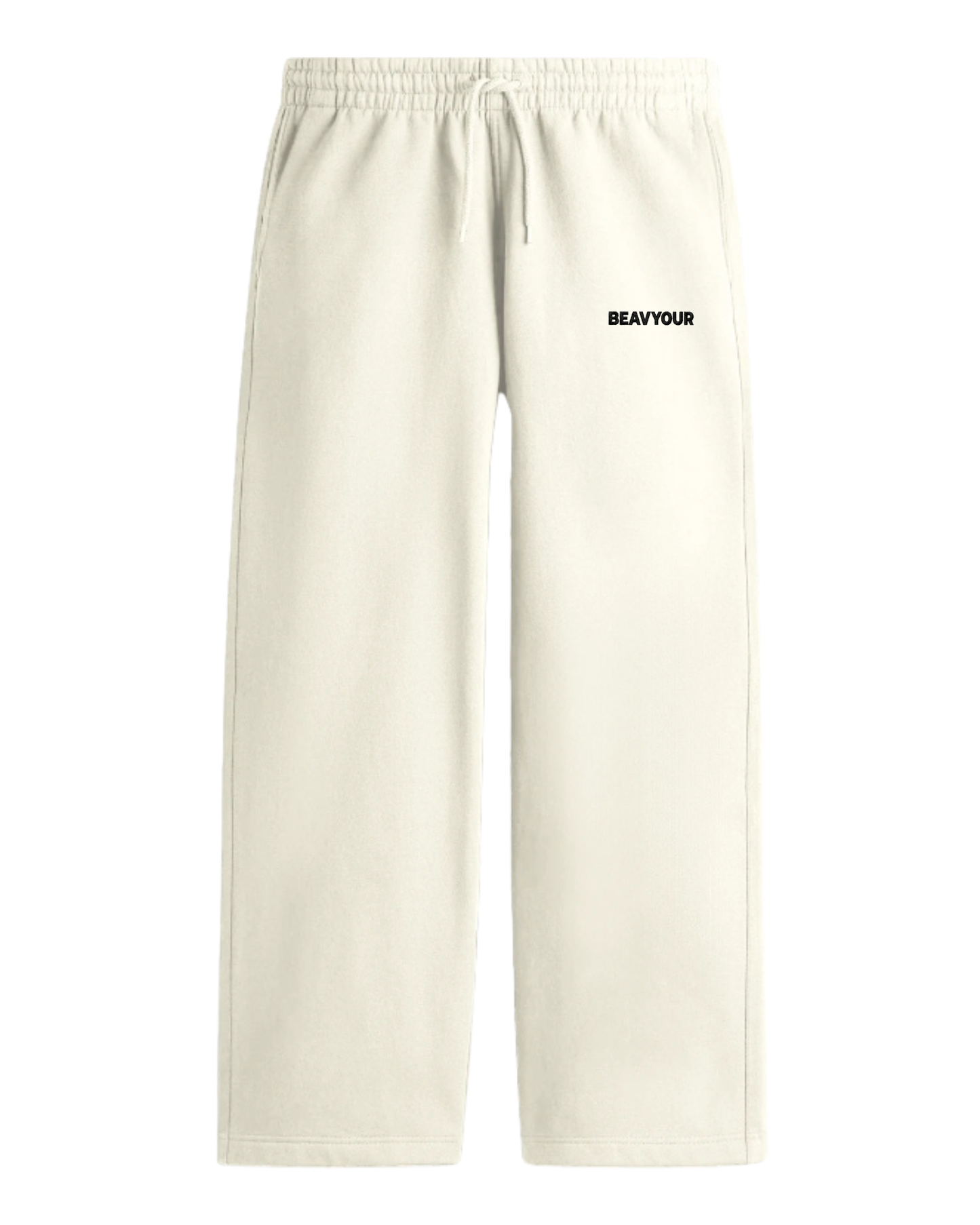 Unisex BEAVYOUR OFF WHITE Essential Sweatpants