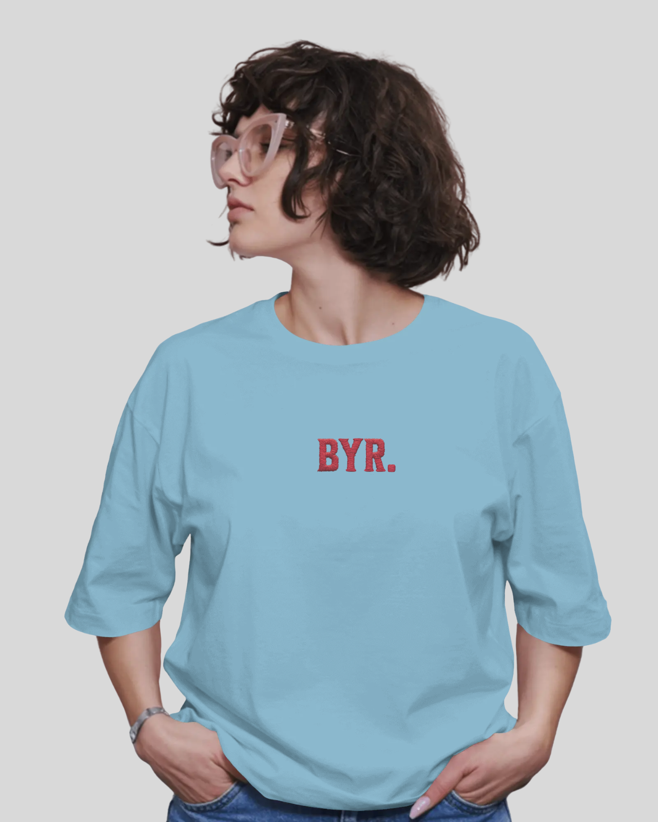 Unisex BYR Blue Bare Tee
