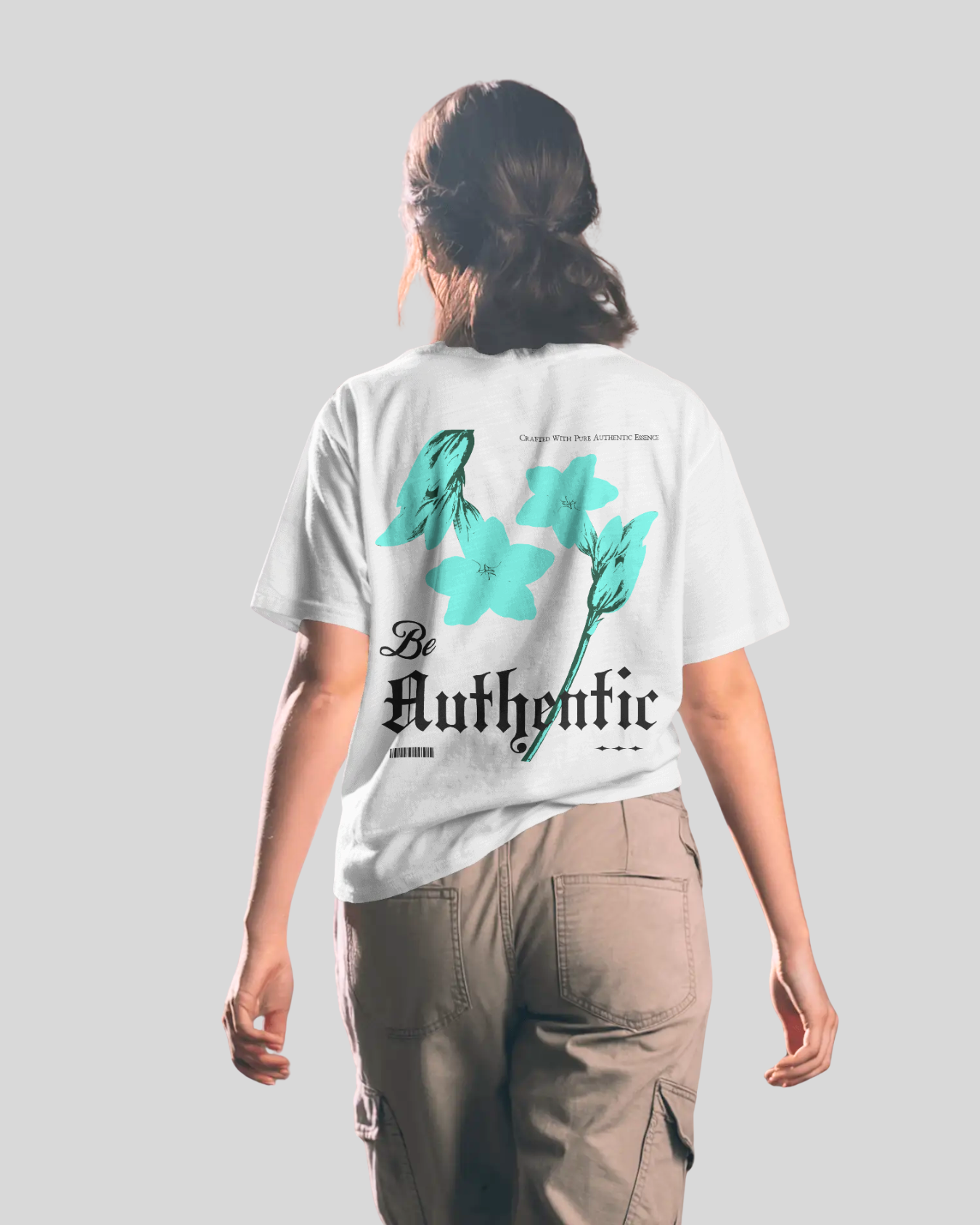 Unisex White Authentic Self Classic Tee