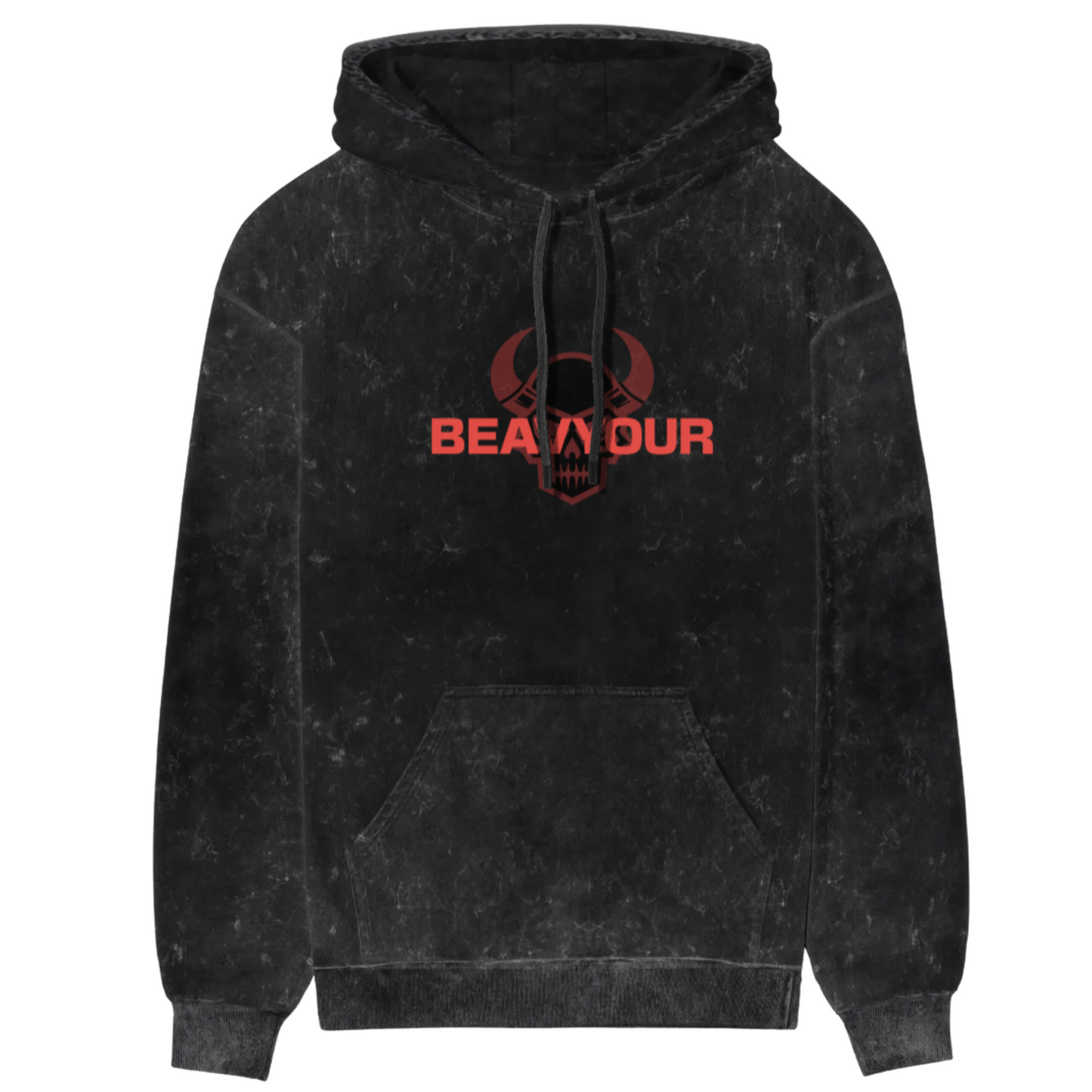 HimWear UNDISPUTED Black Acid Wish Hoodie