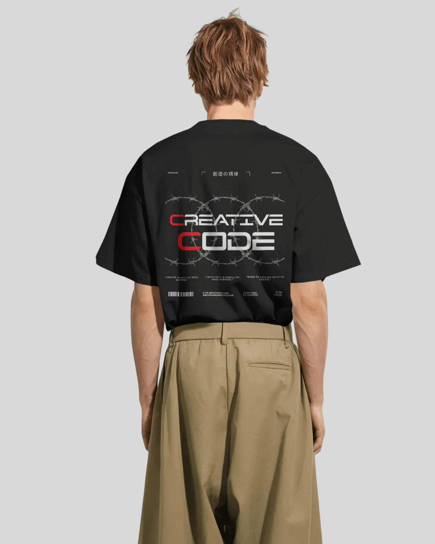 Unisex Black Unbound Flow Tee