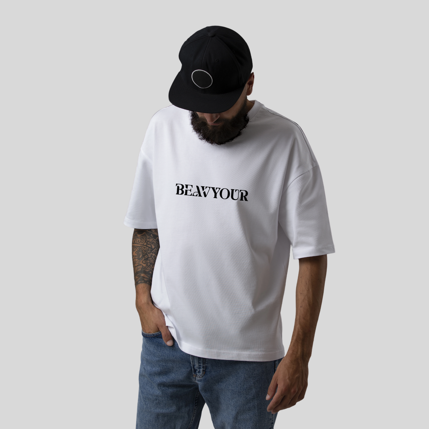 HimWear White Singularity Tee