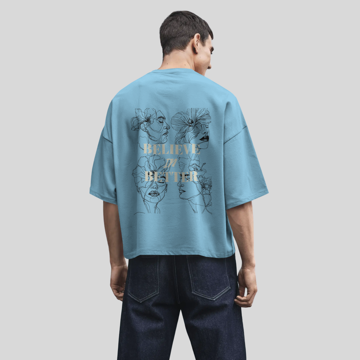 Unisex Blue Optimist Tee