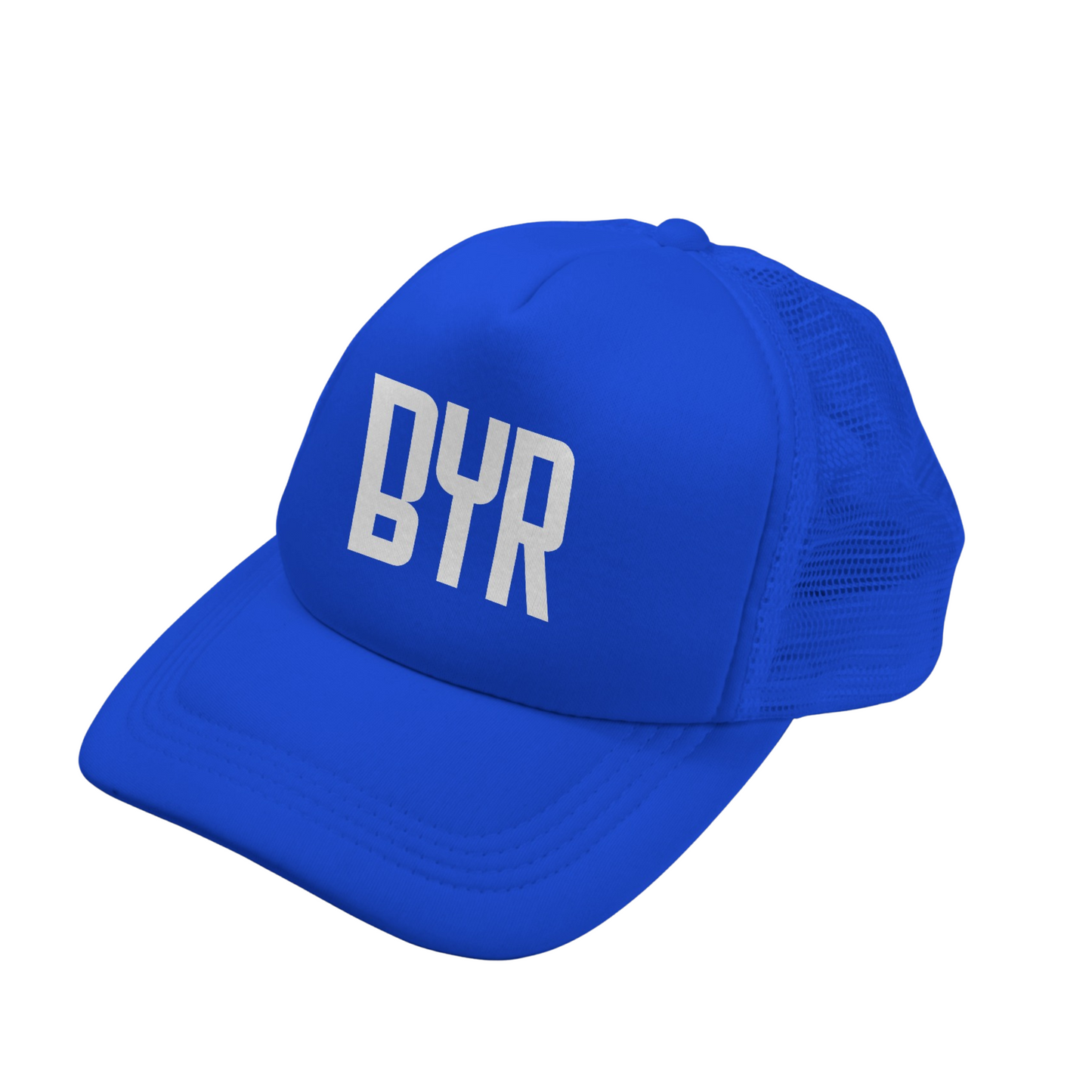 Unisex BYR Royal Blue Trucker Cap
