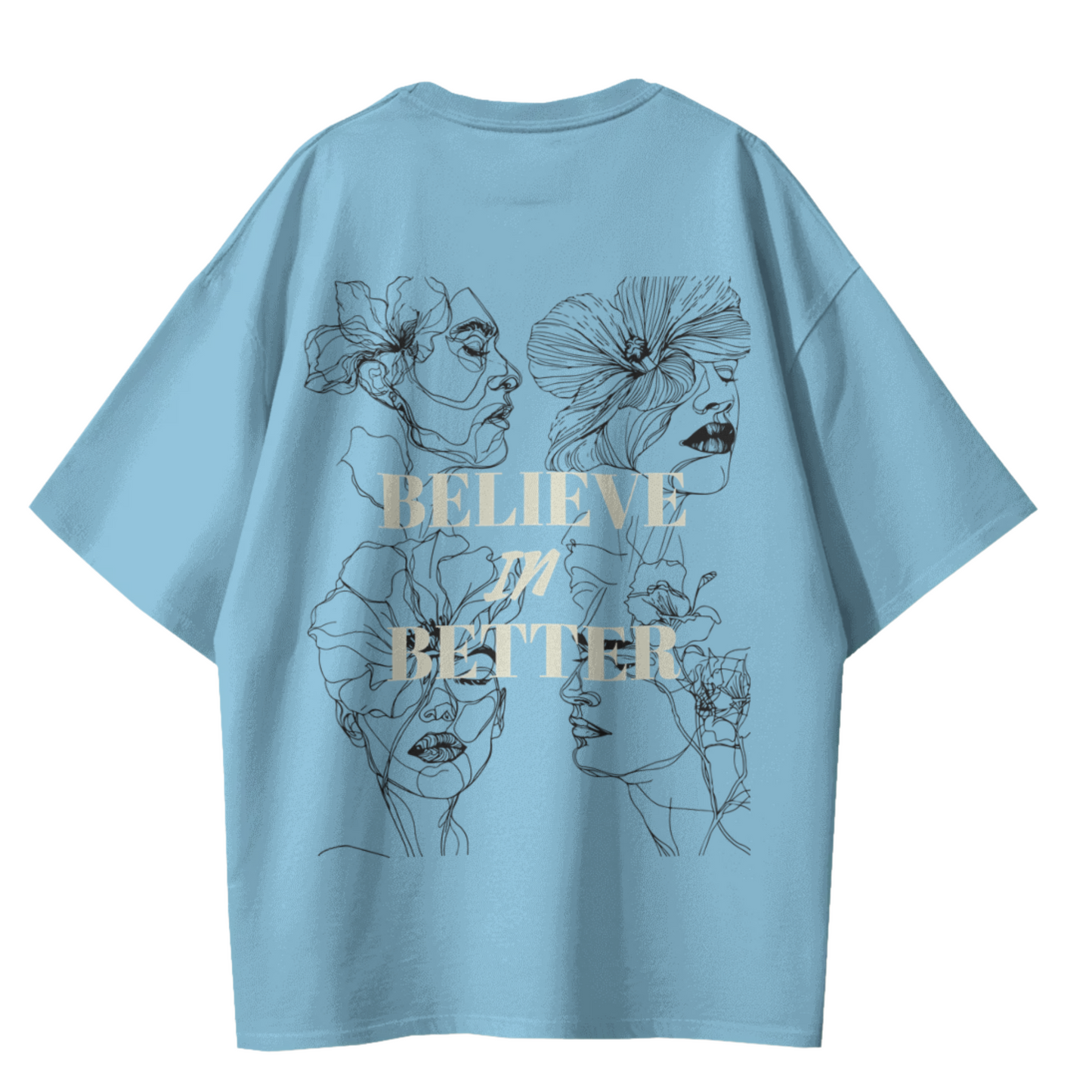 Unisex Blue Optimist Tee