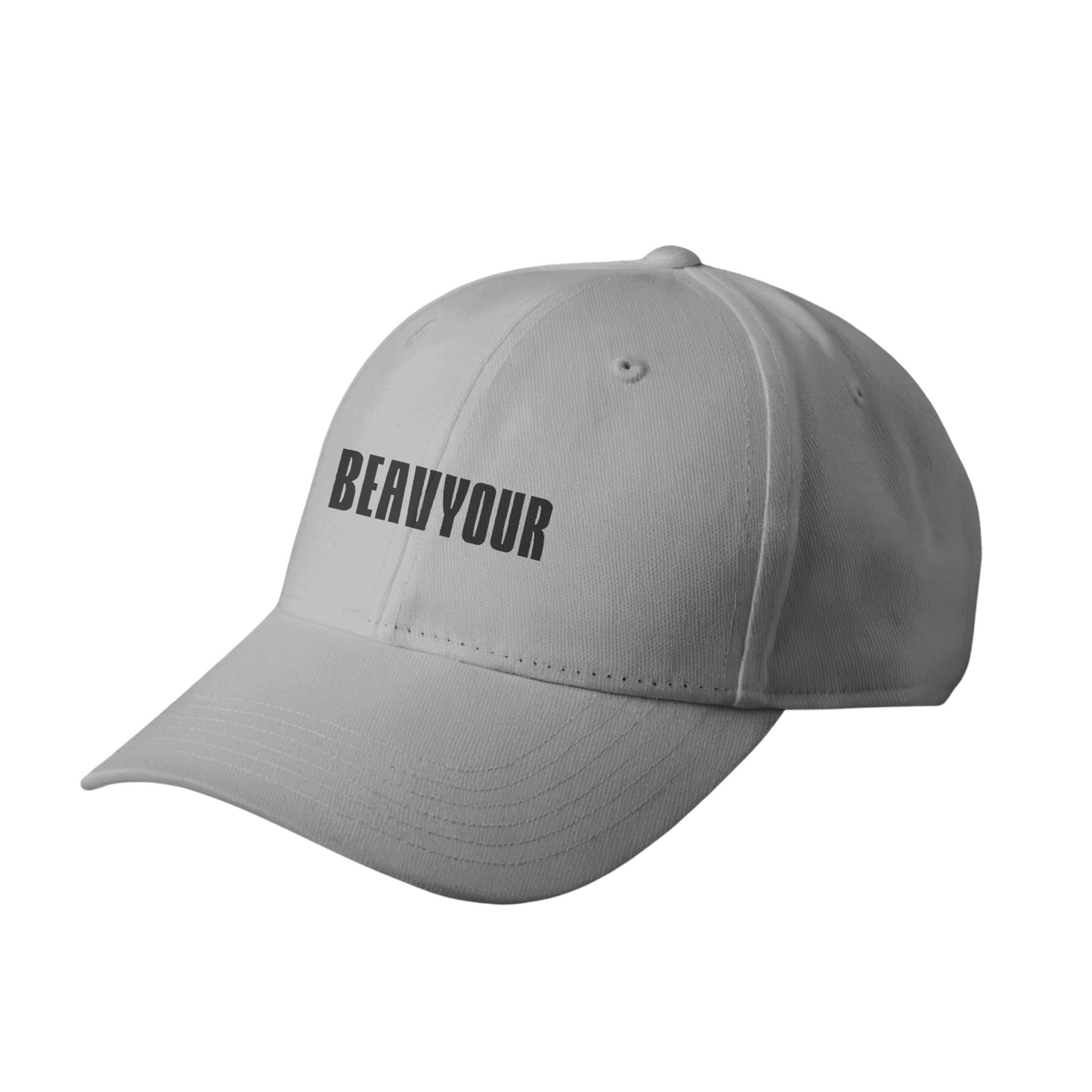 Unisex BYR Gray Baseball Ottoman Cap