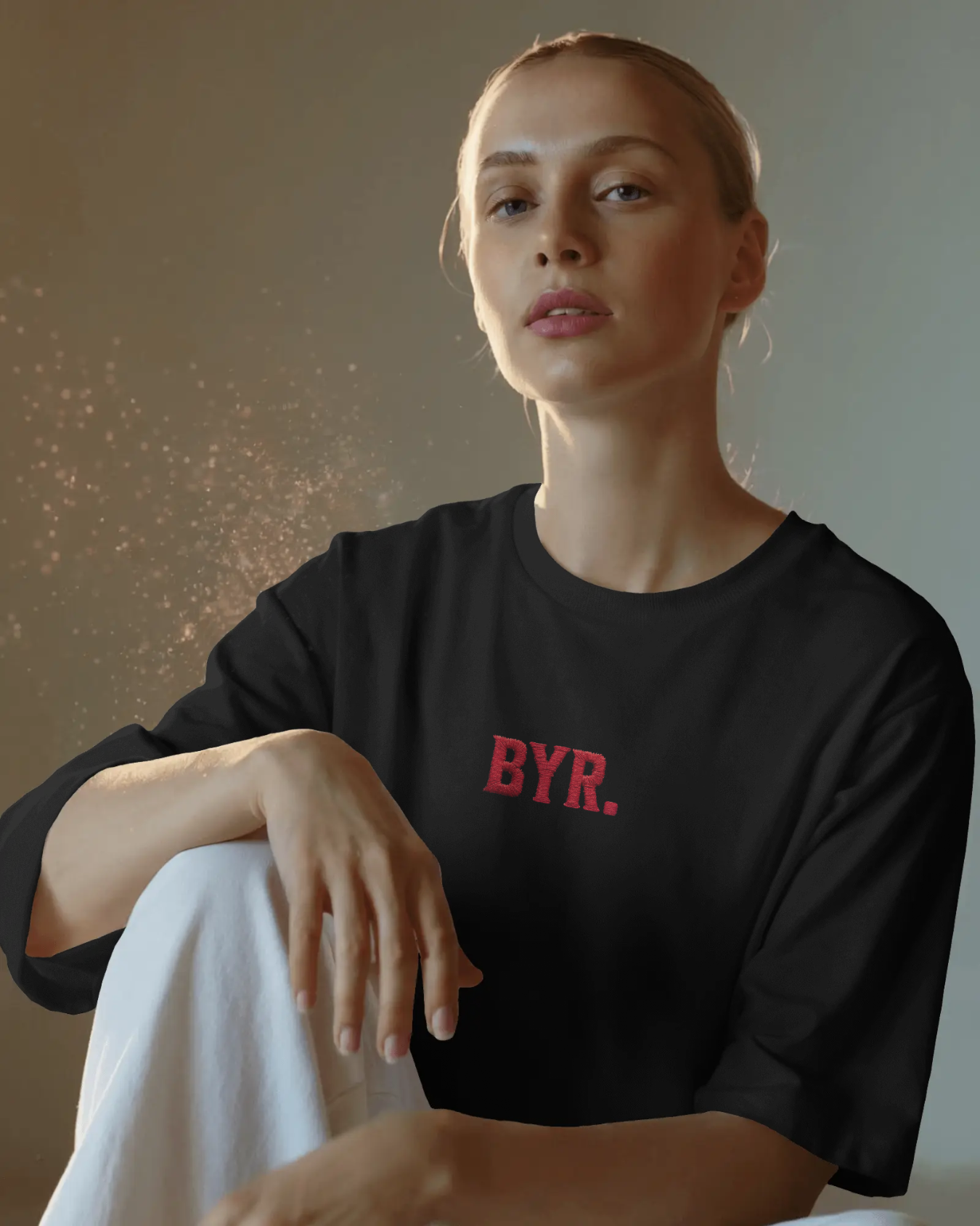 Unisex Black BYR Bare Tee