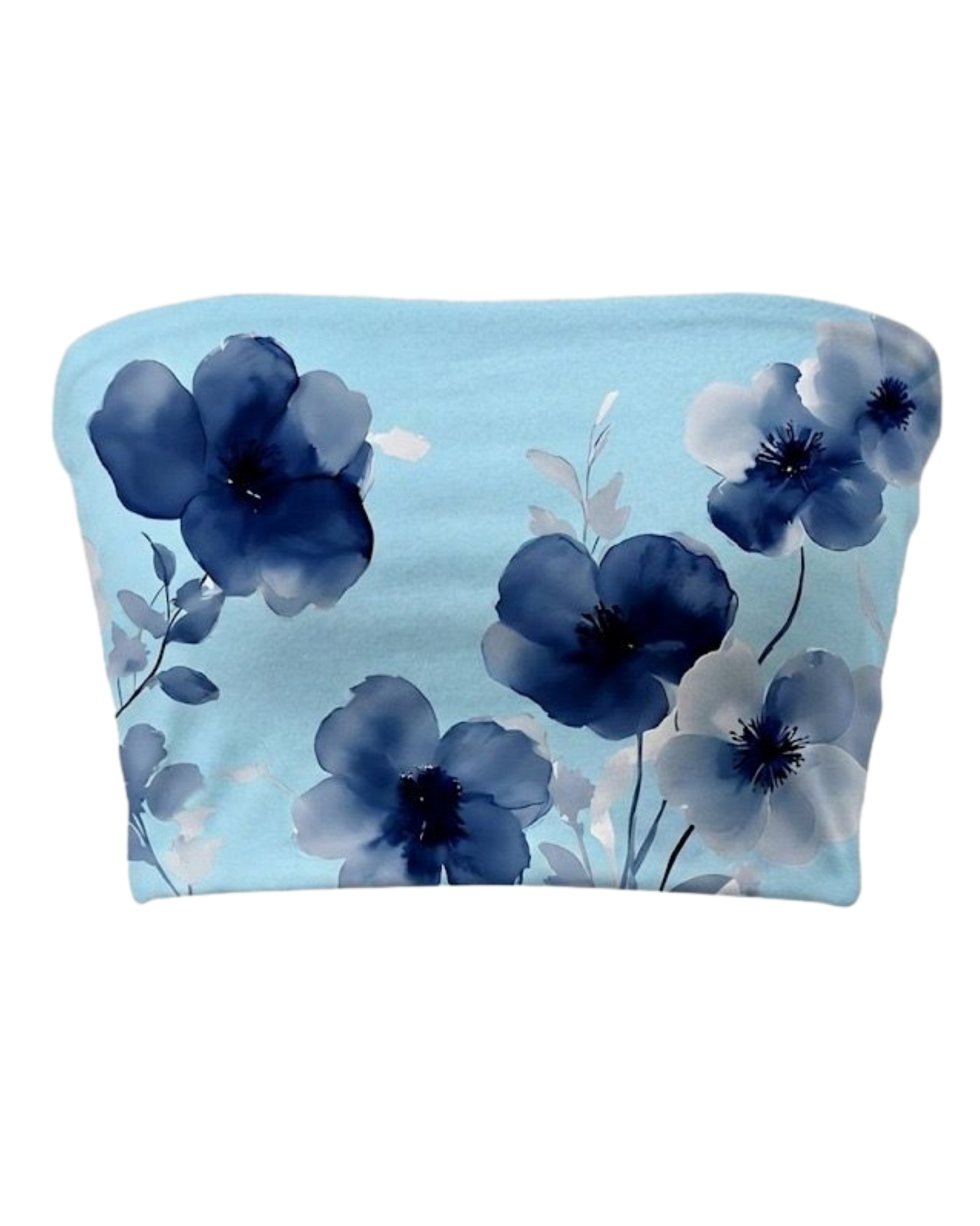 BYR Blue Whisper Tube Top