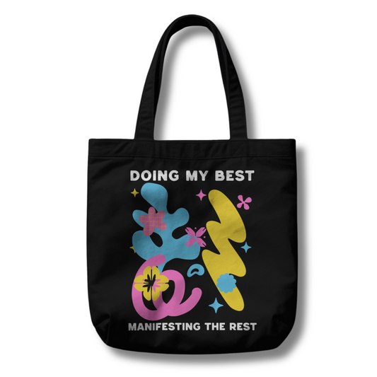 HerWear BYR Black Tote Bag