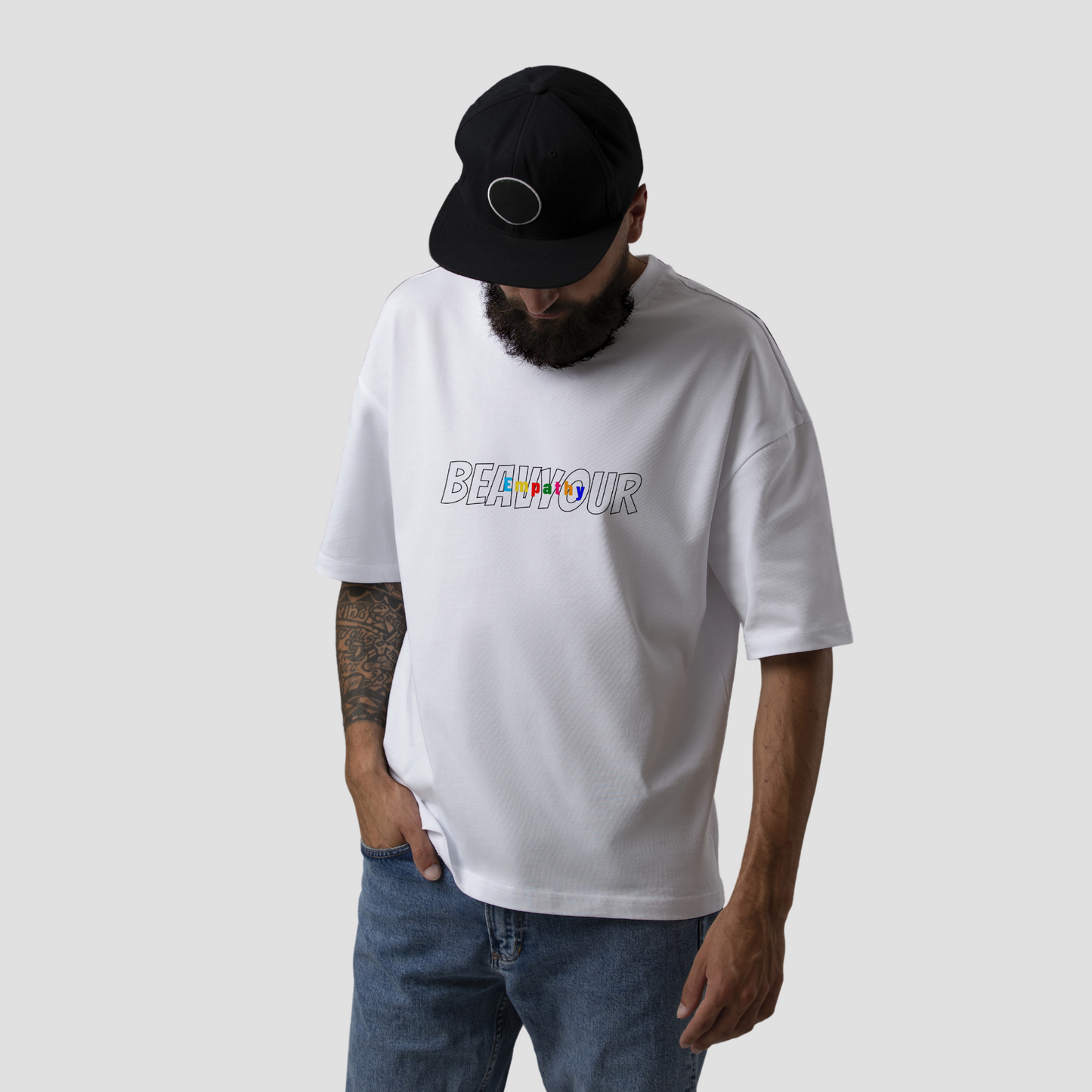 Unisex White Empathy Tee