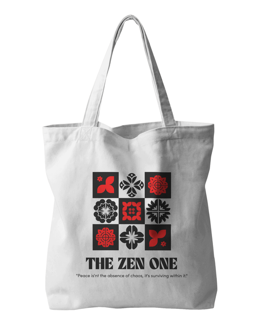 BYR Zen One White Carryall Large Tote