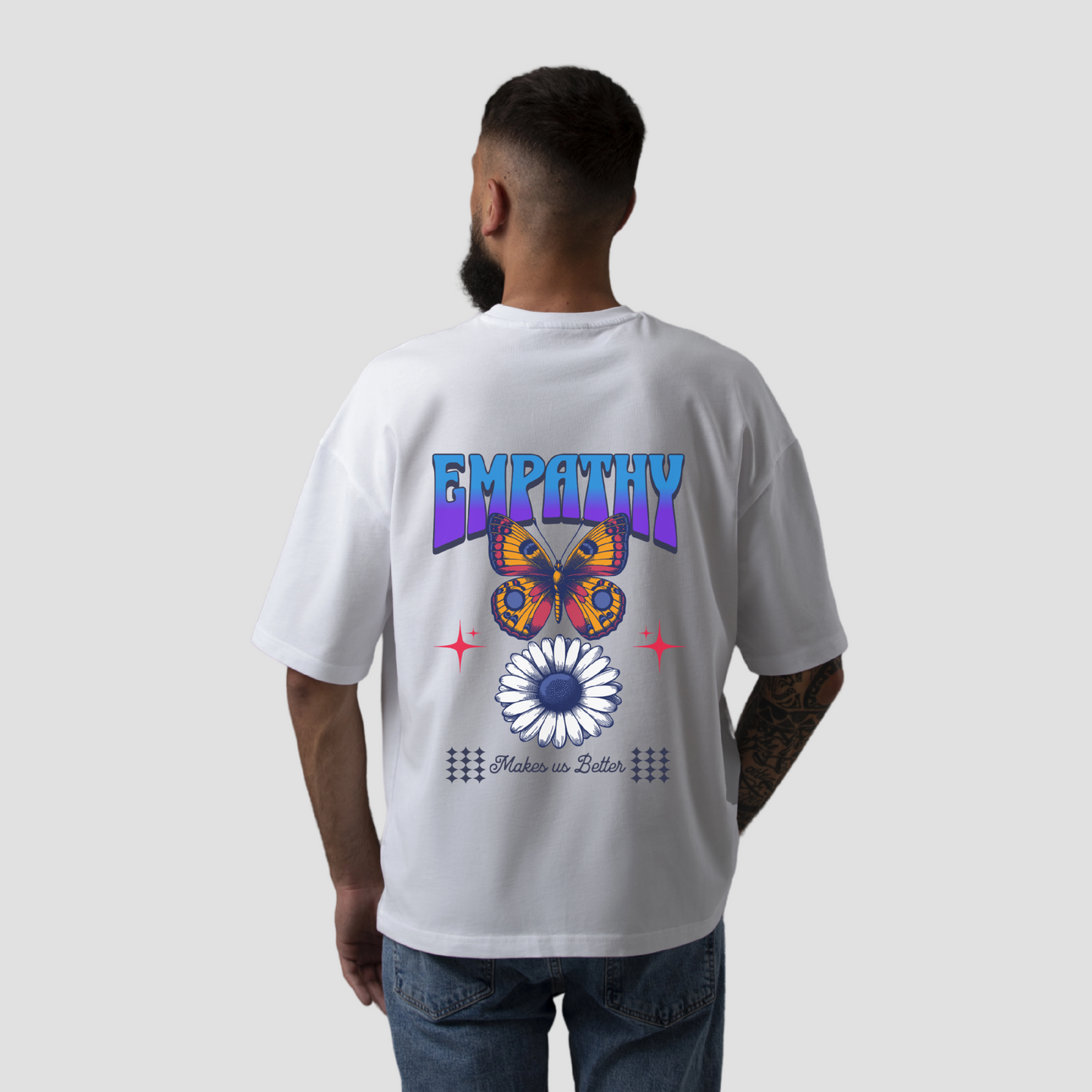 Unisex White Empathy Tee
