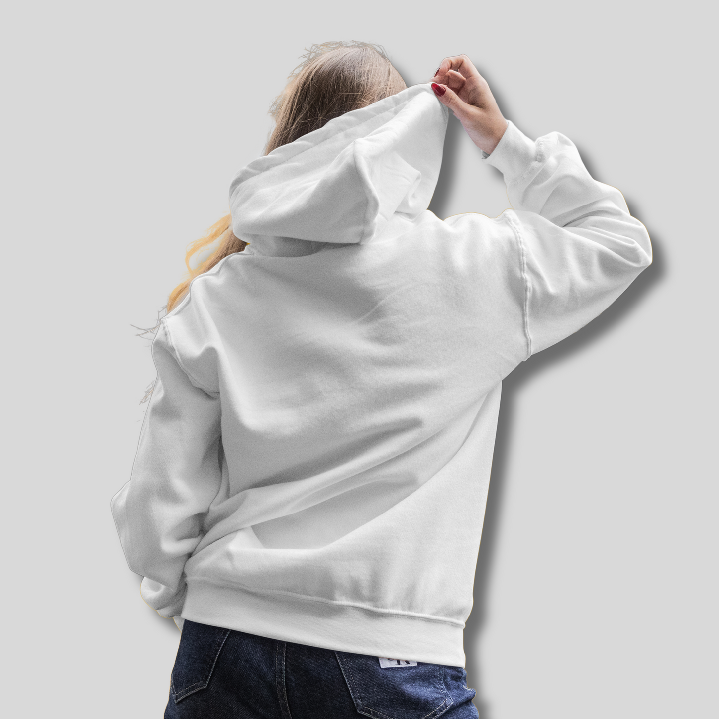 Unisex BEAVYOUR White Hoodie