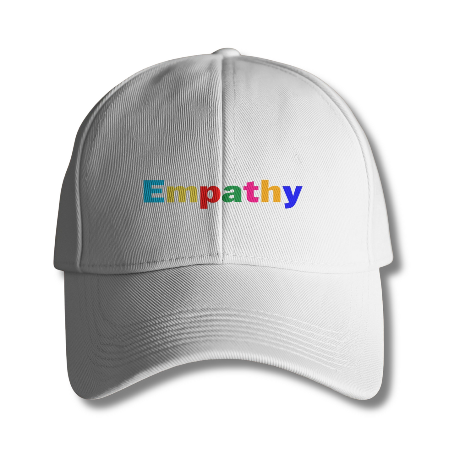 Unisex Empathy White Baseball Cap