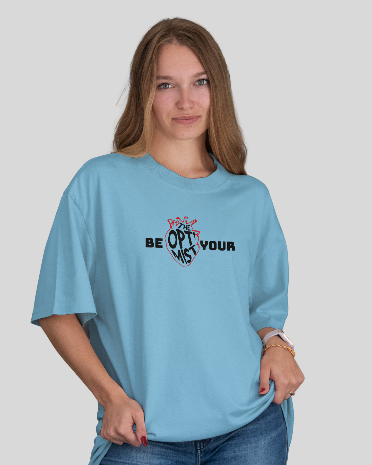 Unisex Blue Optimist Tee