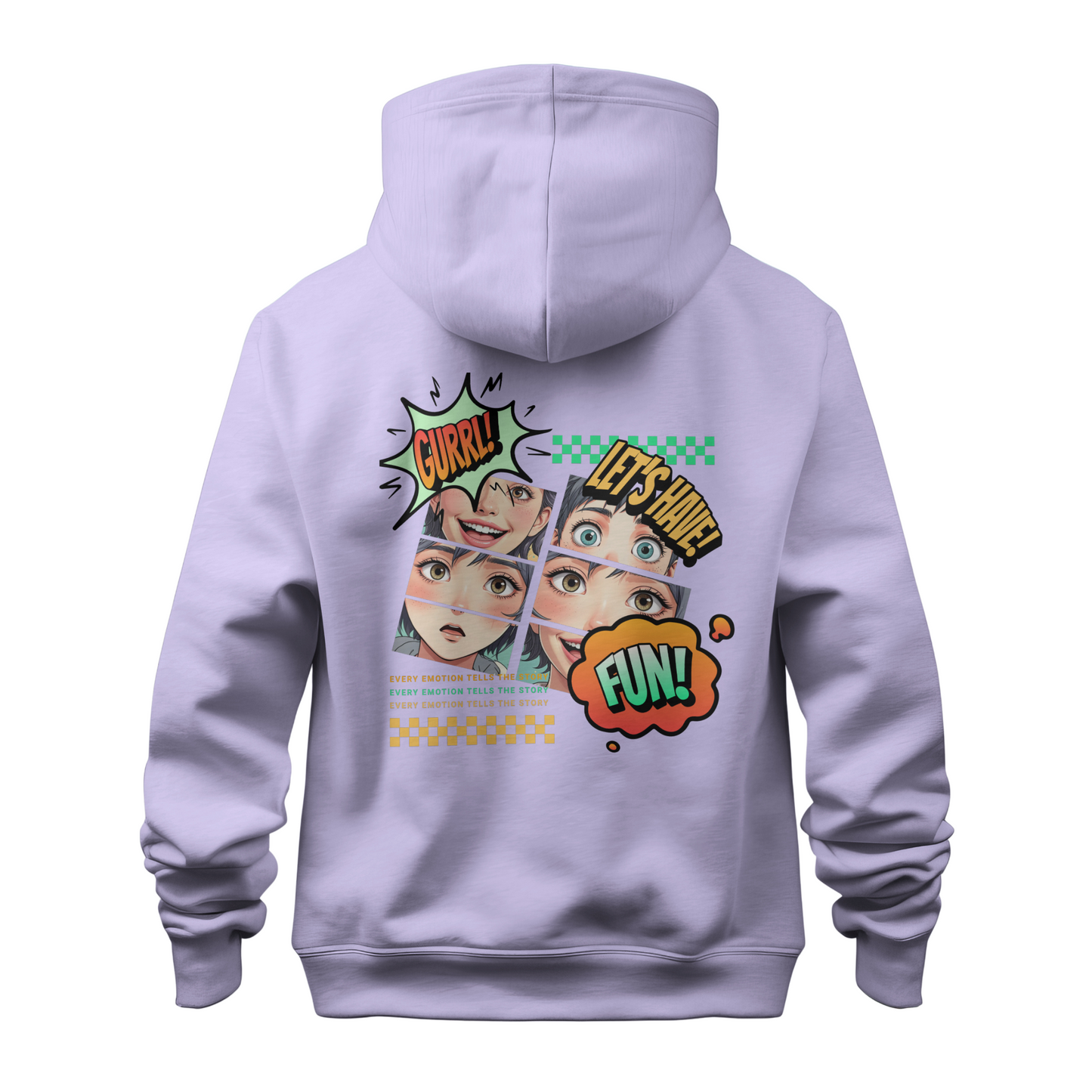 HerWear GURRL Lavender Hoodie