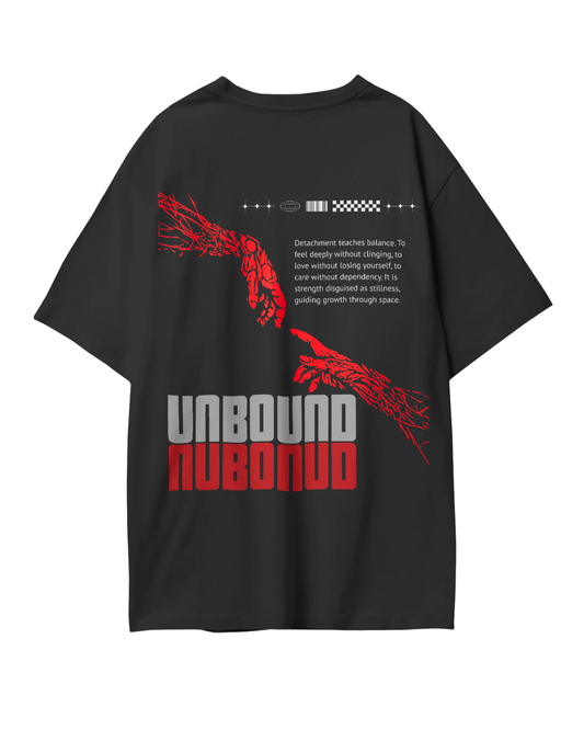 Unisex Black Unbound Flow Tee