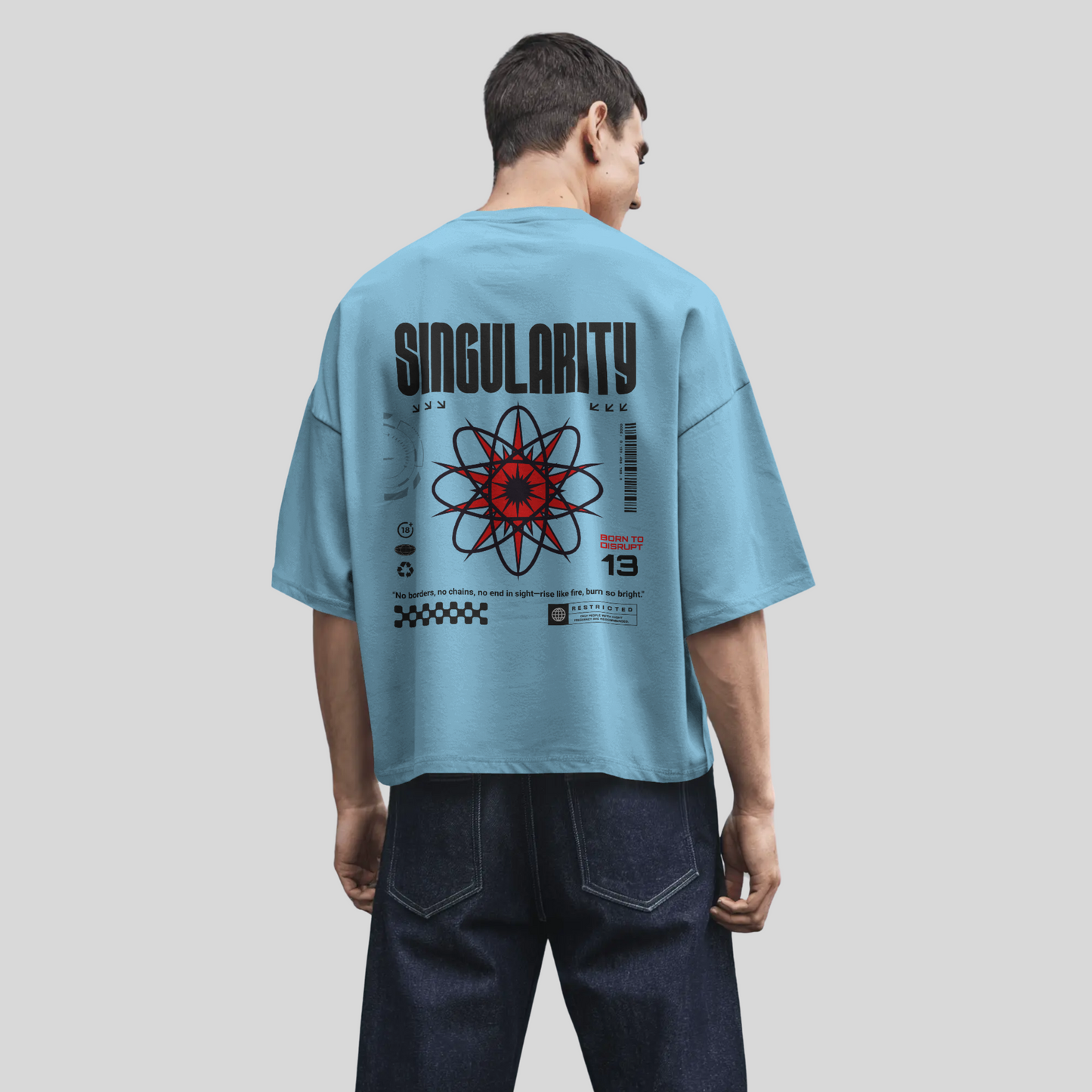 HimWear Blue Singularity Tee