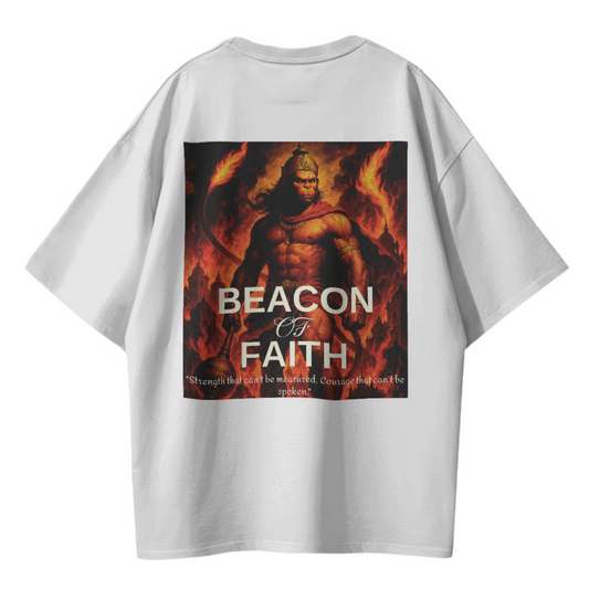 Unisex LORD HANUMAN's White Tee