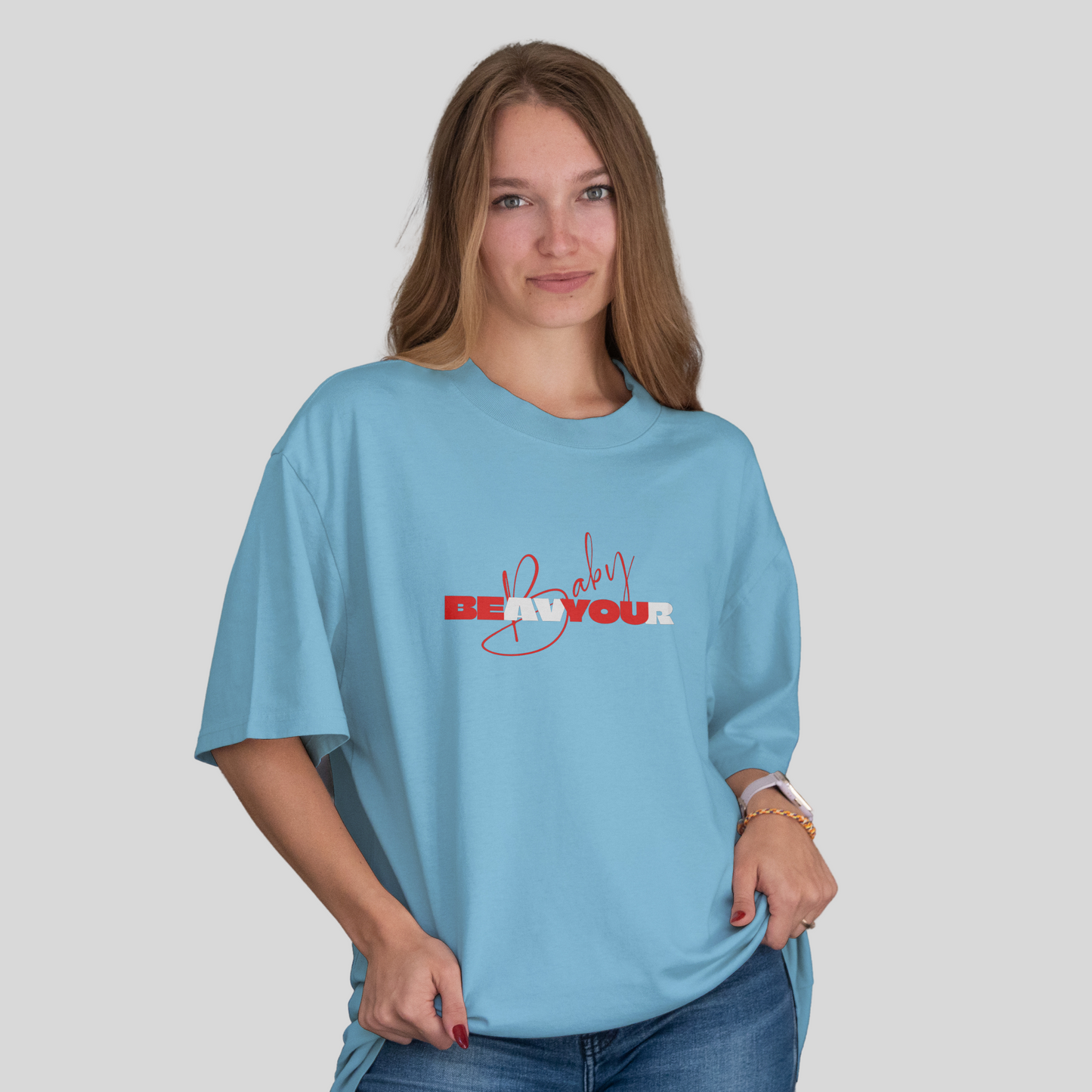 HerWear Blue Beubaby Tee