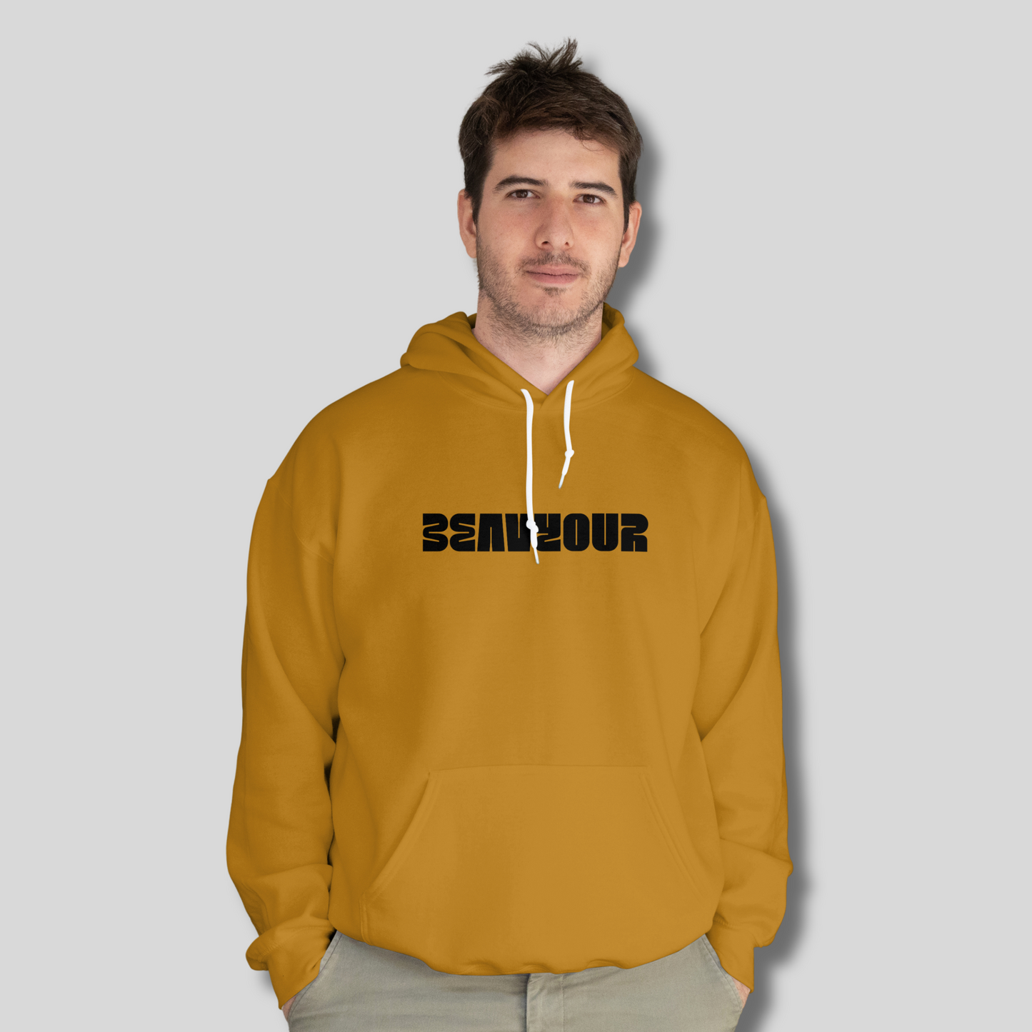 Unisex BEAVYOUR Mustard Yellow Hoodie