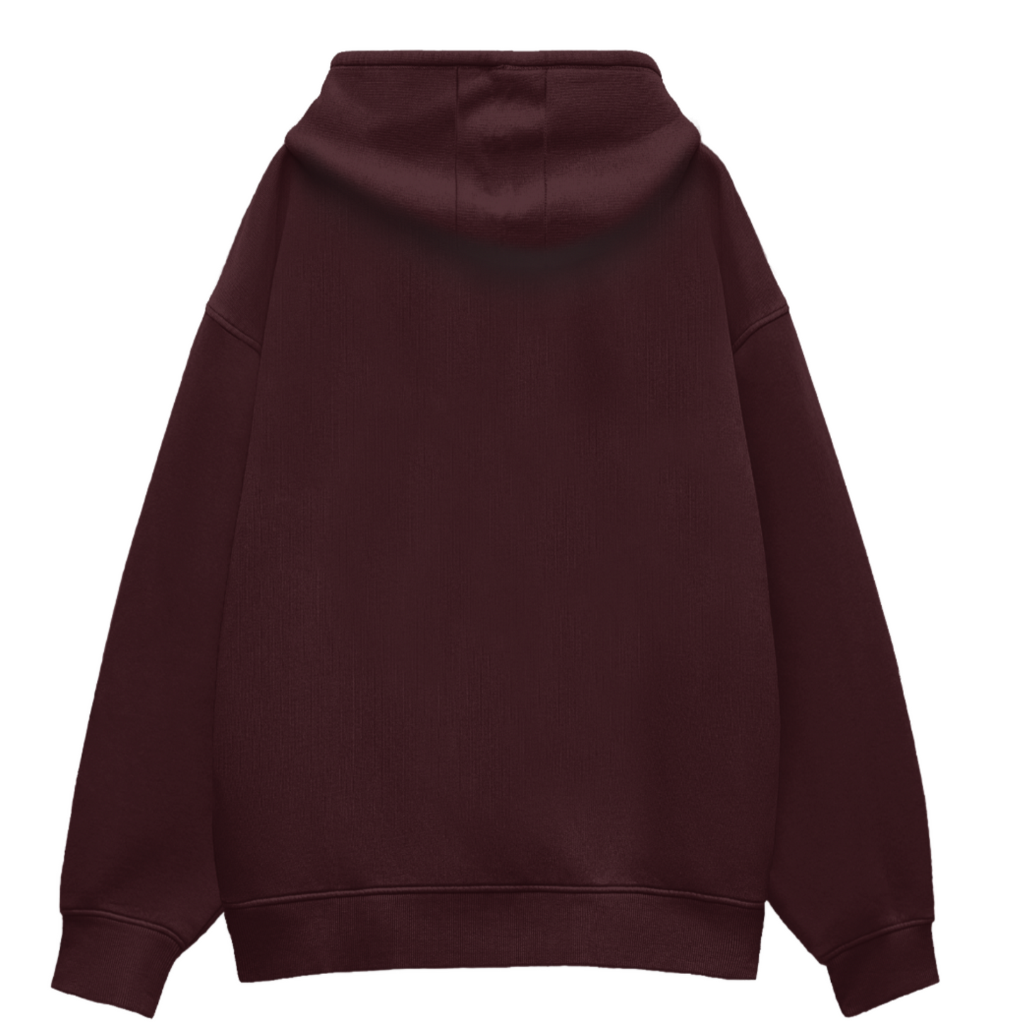 Unisex BEAVYOUR Maroon Oversized Hoodie