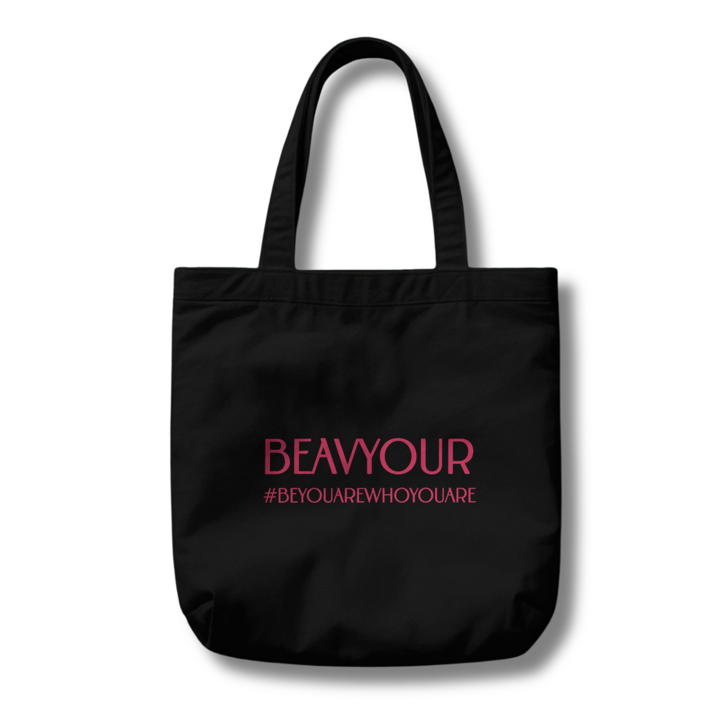 HerWear Optimist Black Tote Bag