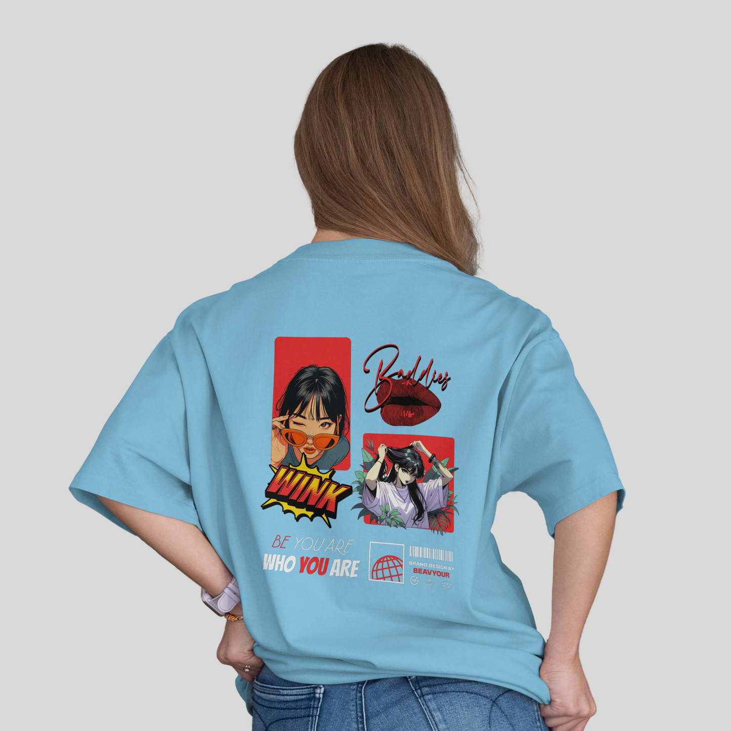 HerWear Blue Beubaby Tee