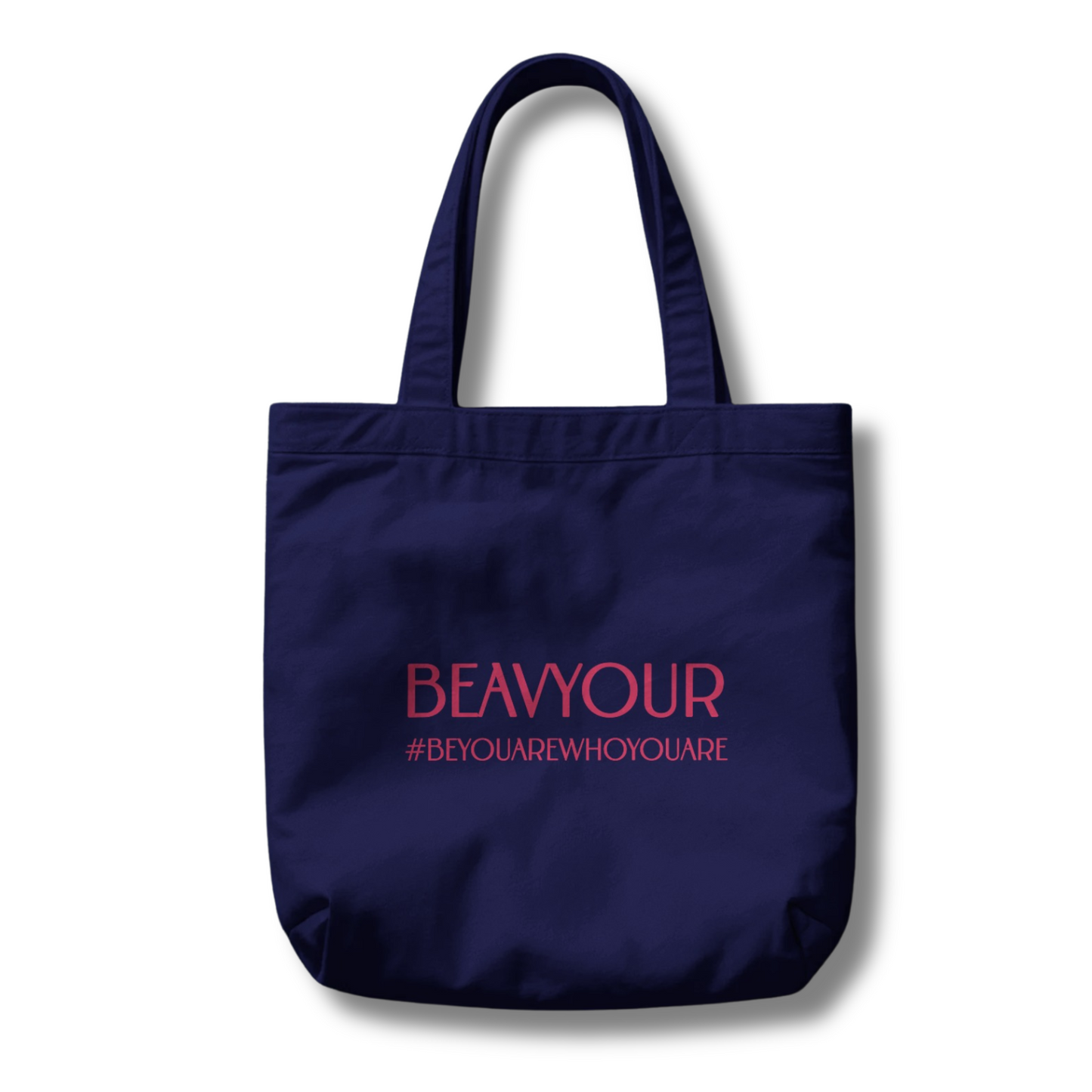 HerWear Optimist Navy Blue Tote Bag