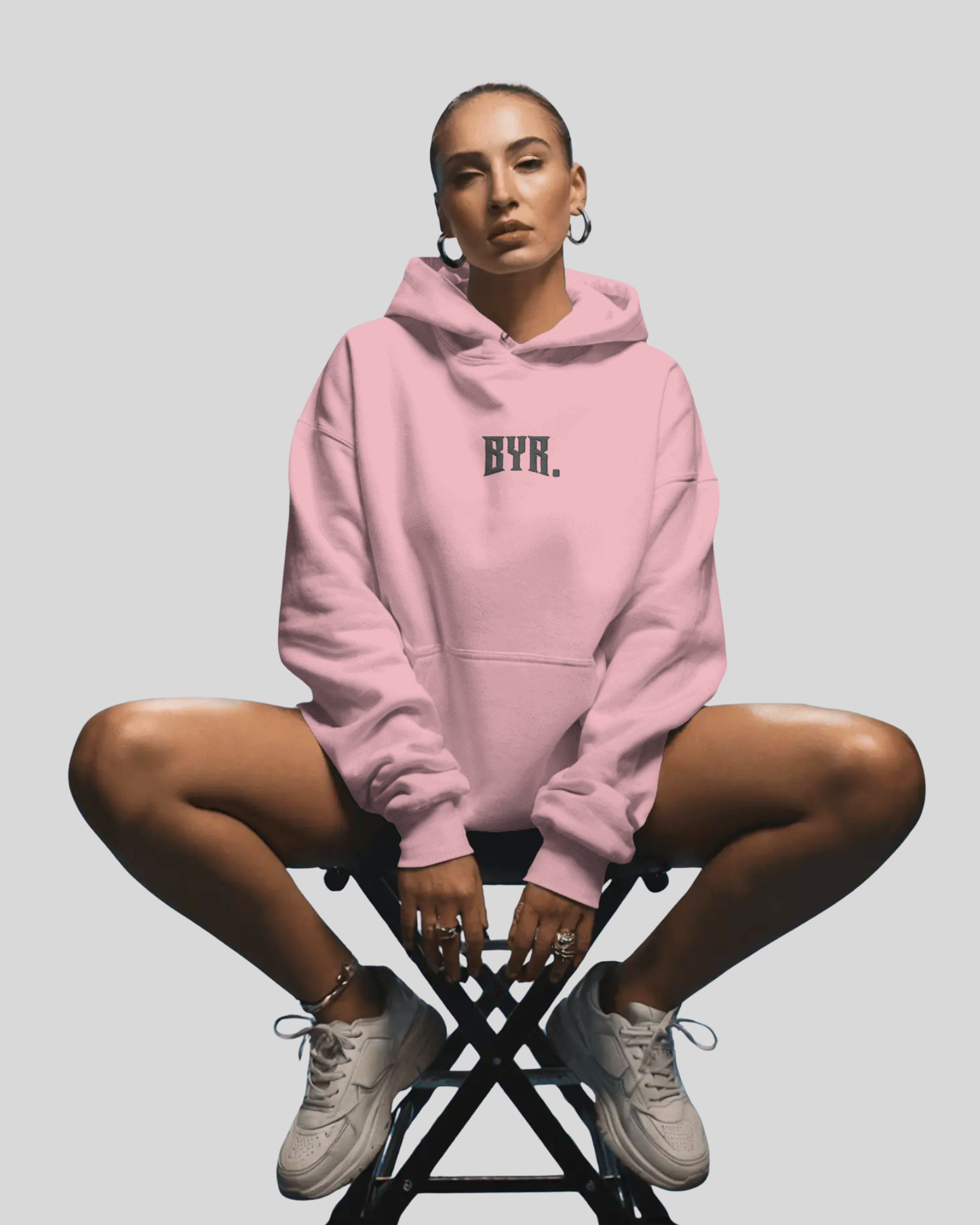Unisex BYR Pink Blankstate Oversized Hoodie
