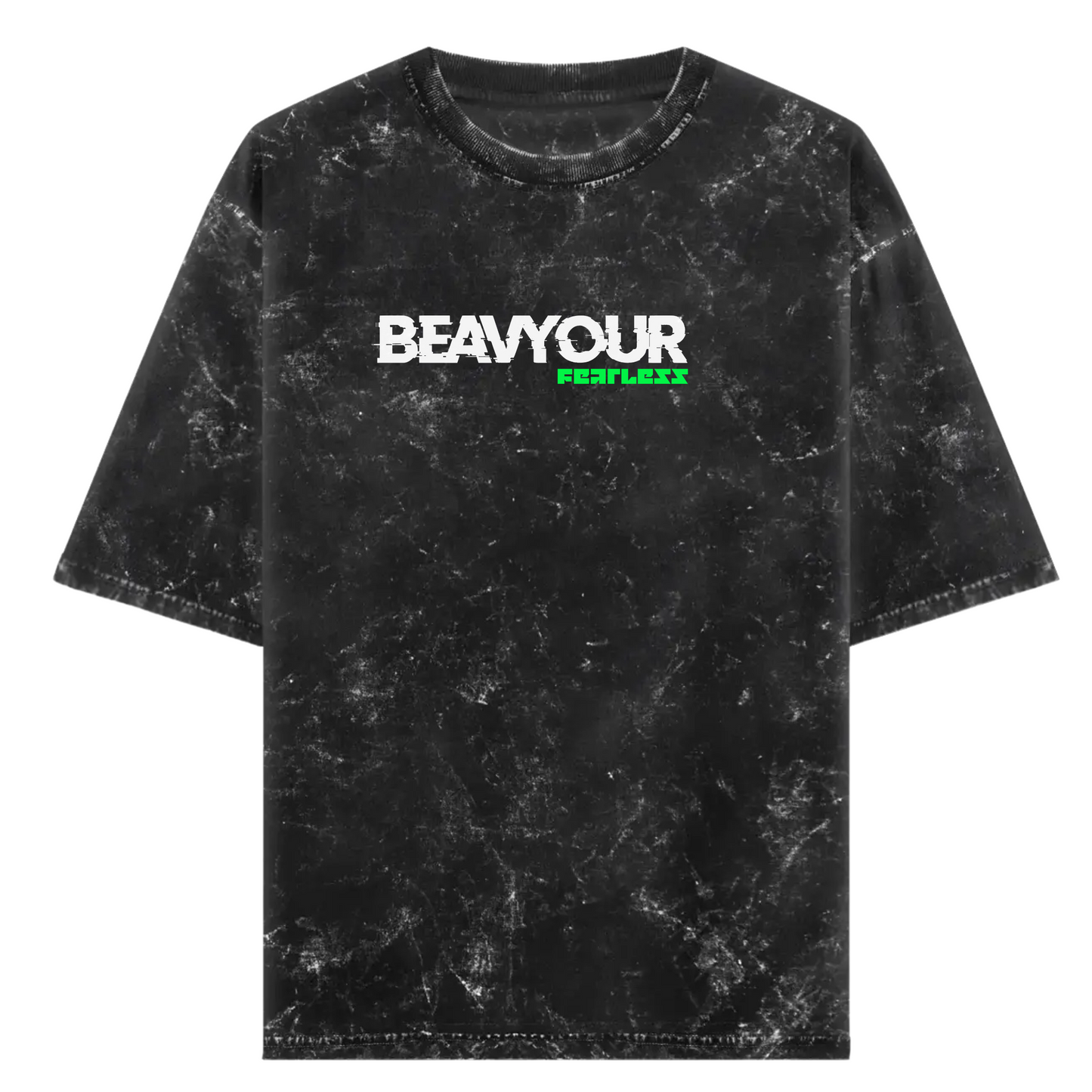 HimWear Acid Wash FEARLESS Tee