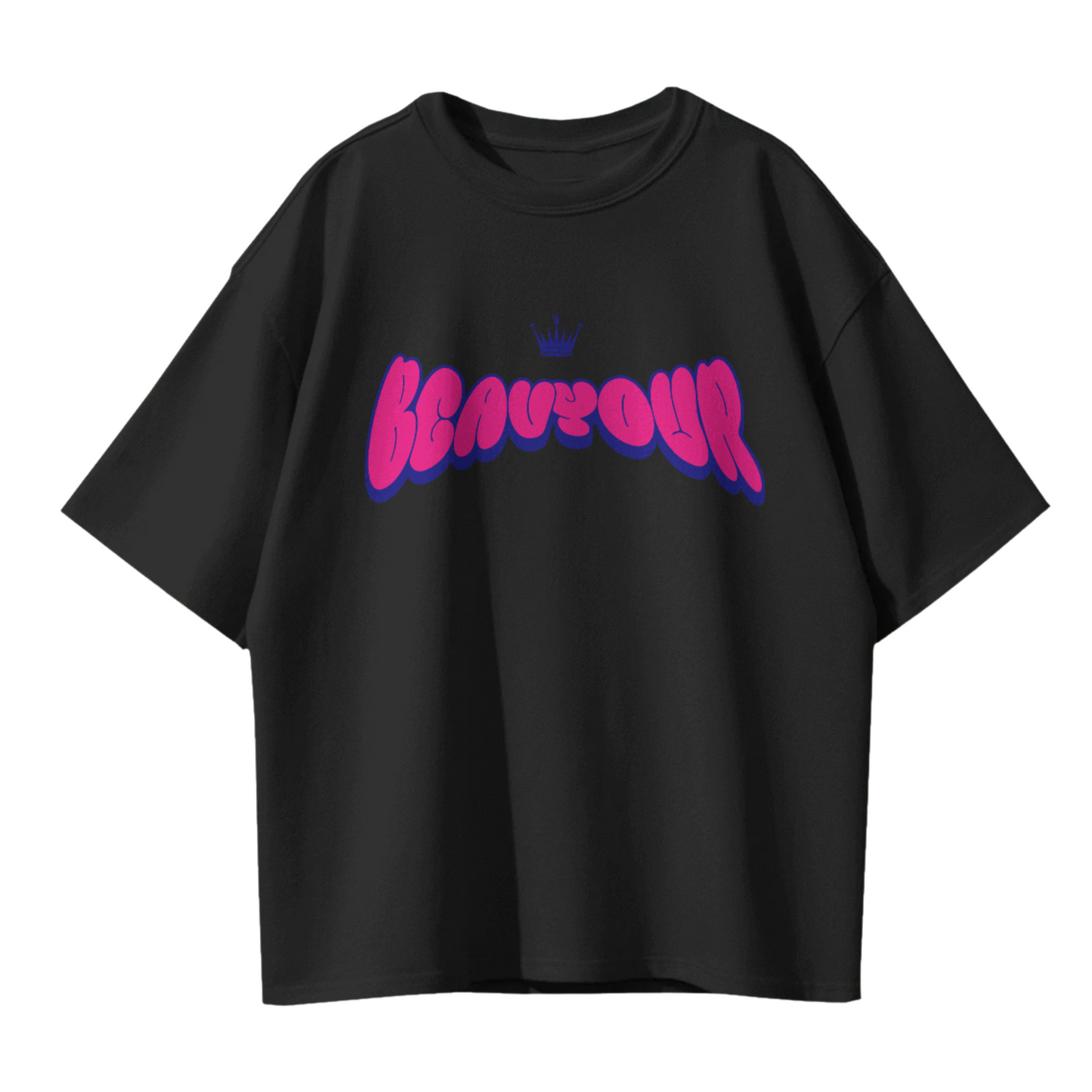 HerWear Black Gossiping Tee