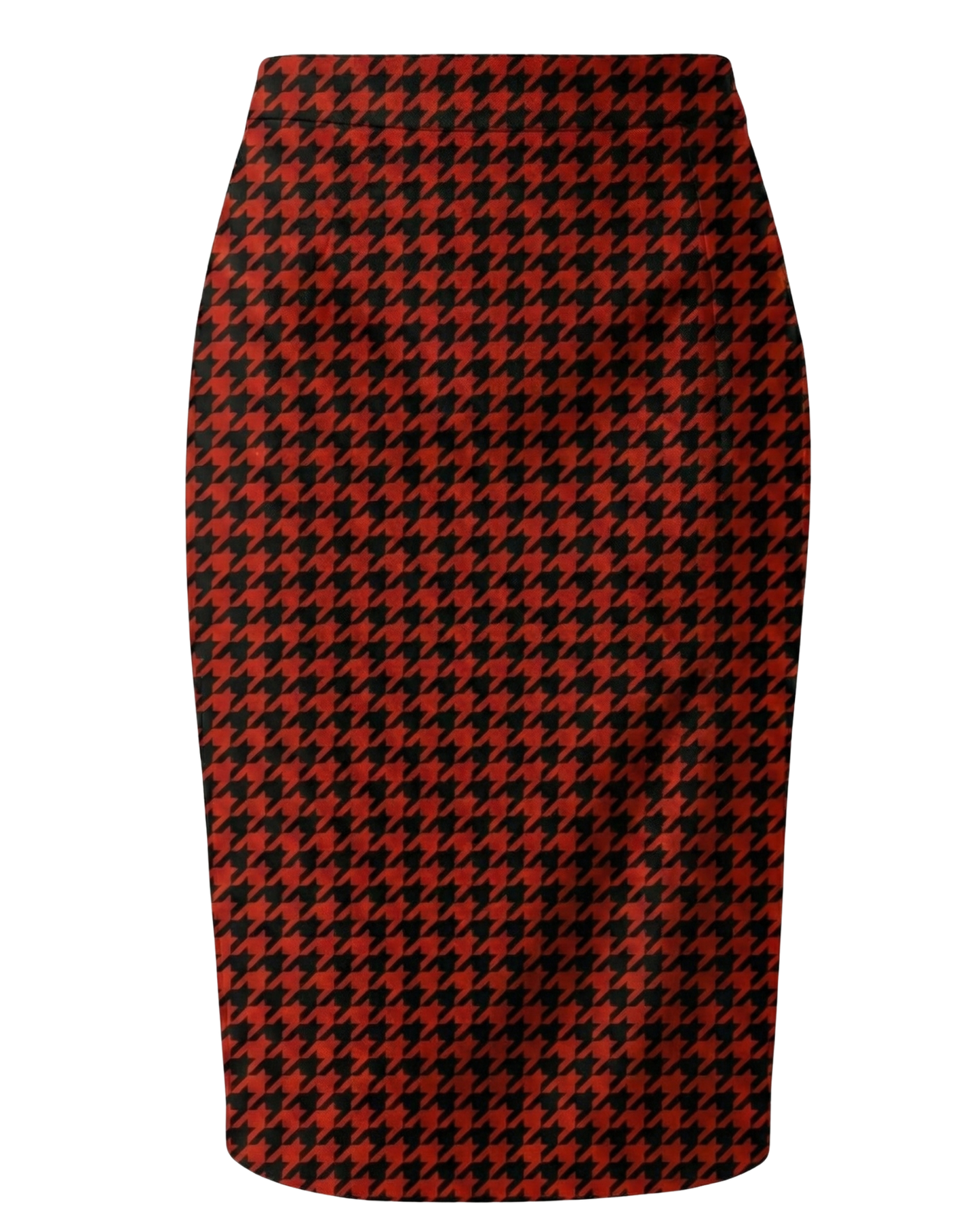 BYR Classique BlackRed Houndstooth Skirt