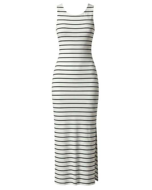 BYR White Contour Bodycon Dress