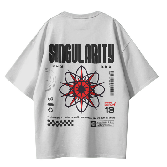 HimWear White Singularity Tee