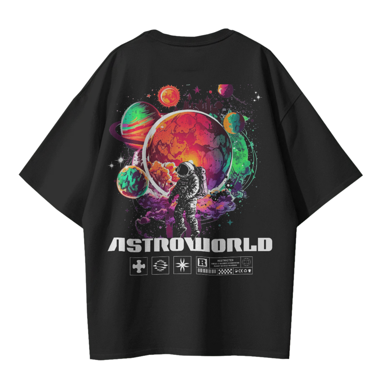 HimWear Black ASTROWORLD Tee