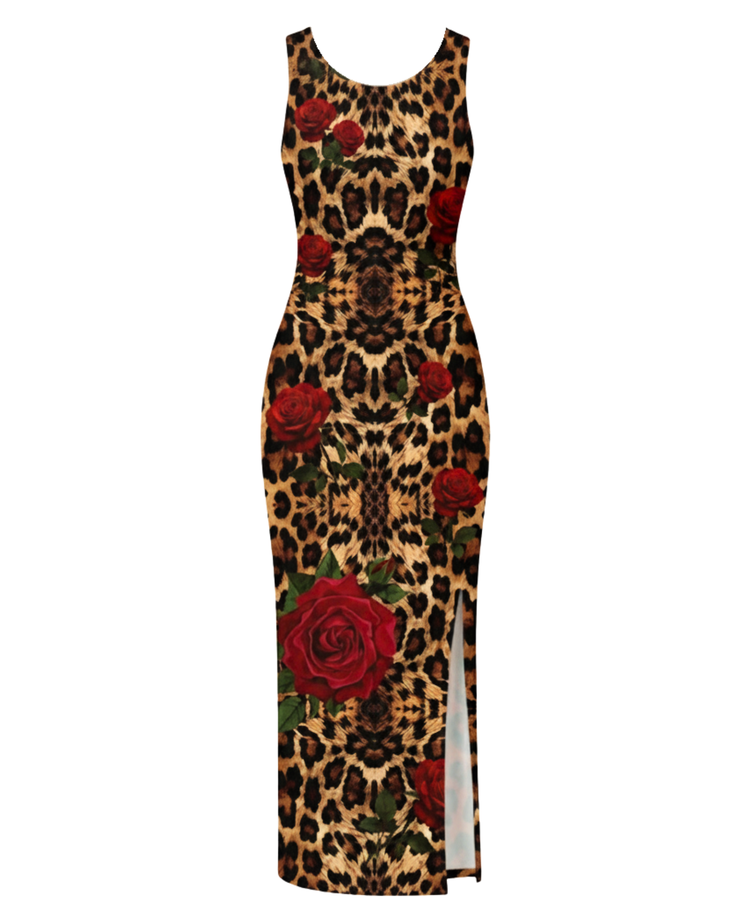 BYR SHE x Leopard Rose Enigma Bodycon Dress