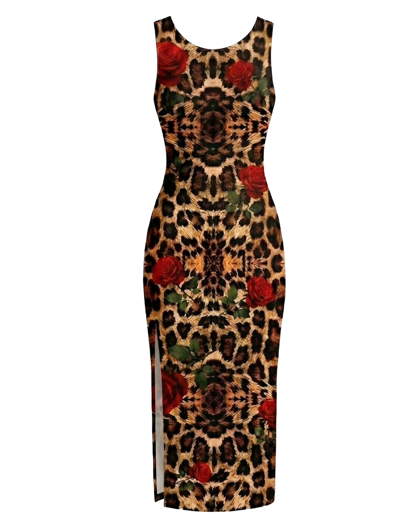 BYR SHE x Leopard Rose Enigma Bodycon Dress