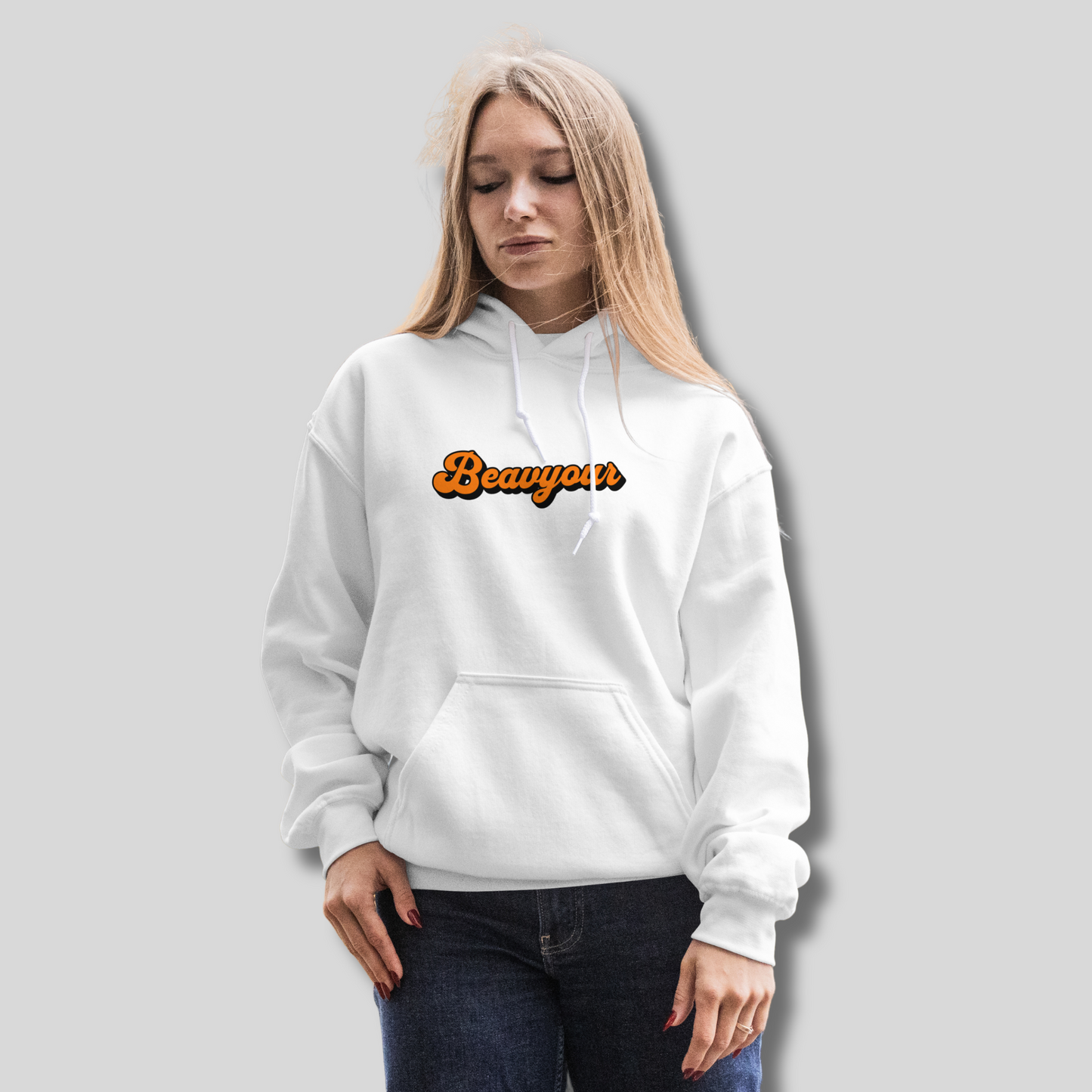 HerWear GURRL White Hoodie