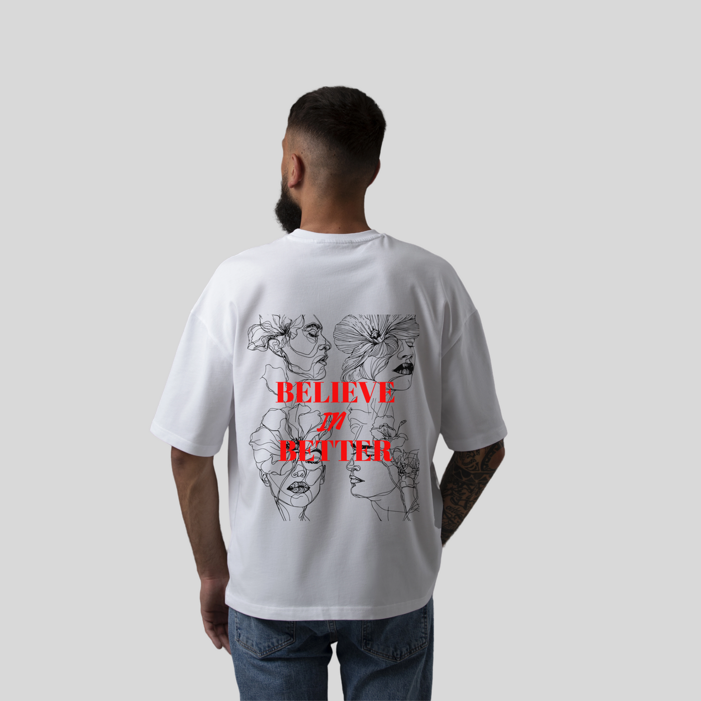 Unisex White  Optimist Tee